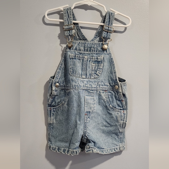 GAP Denim Blue Kids Overalls - Picture 1 of 13